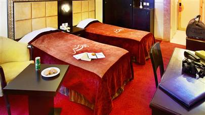 اتاق دو تخته تویین هتل ایران مشهد اتاق دو تخته تویین هتل ایران مشهد